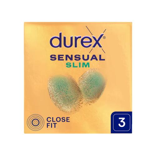 Zdjęcie produktu - DUREX Sensual Slim Supercienkie prezerwatywy, 3szt.
