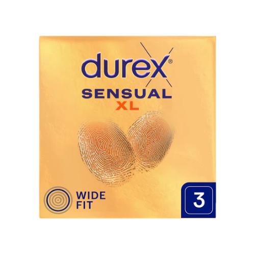 Zdjęcie produktu - DUREX Sensual XL Cienkie prezerwatywy, 3szt.