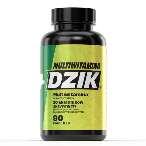Zdjęcie produktu - Dzik Multiwitamina, 90 kaps.