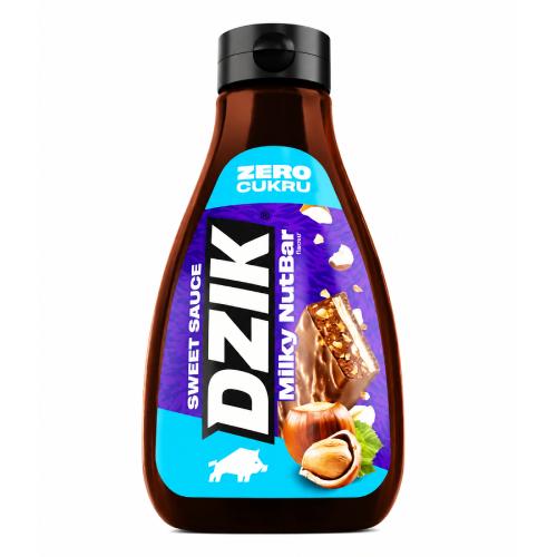 Zdjęcie produktu - Dzik Sweet Sauce Milky NutBar Sos o smaku mlecznego batona czekoladowo-orzechowego, 425 ml