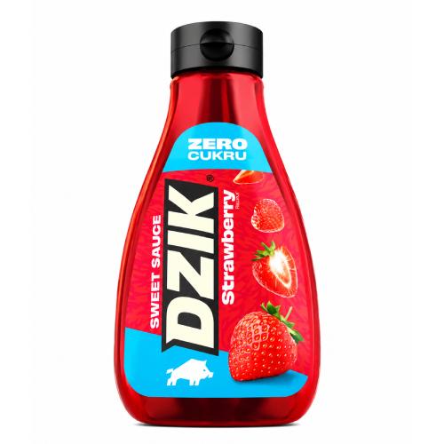Zdjęcie produktu - Dzik Sweet Sauce Strawberry Sos o smaku truskawkowym, 425 ml