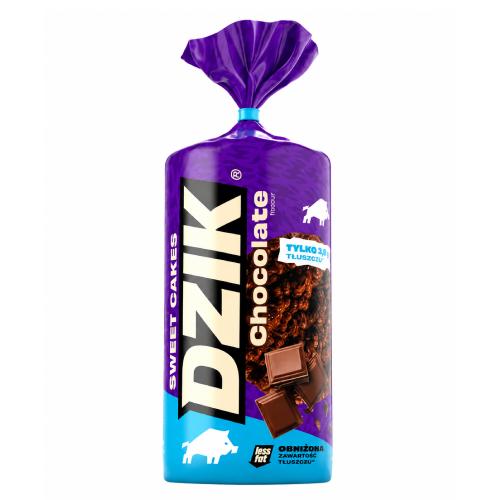Zdjęcie produktu - Dzik Wafle ryżowo-kukurydziane czekoladowe, 15 szt.