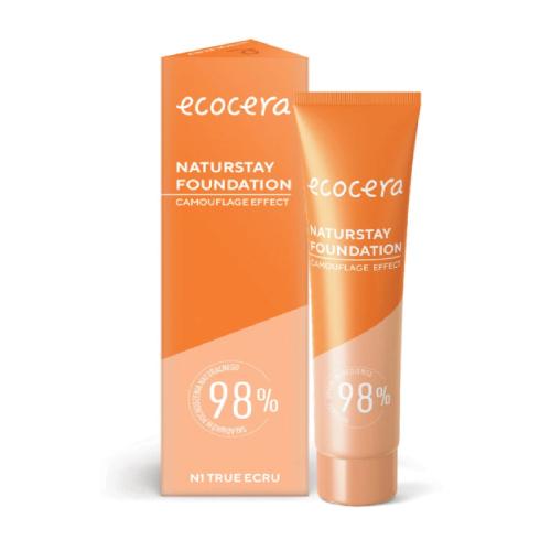 ECOCERA Naturstay Camouflage Effect podkład kryjący N1 True Ecru, 30ml