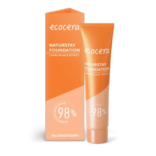 ECOCERA Naturstay Camouflage Effect podkład kryjący N4 Sandstorm, 30ml