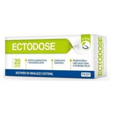 Zdjęcie produktu - ECTODOSE rozw&oacute;r do inhalacji - 20 ampułek x 2,5 ml 