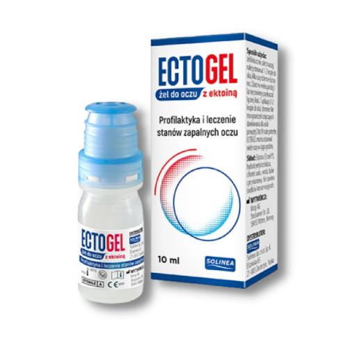 Zdjęcie produktu - ECTOGEL Żel do oczu z ektoiną, 10ml