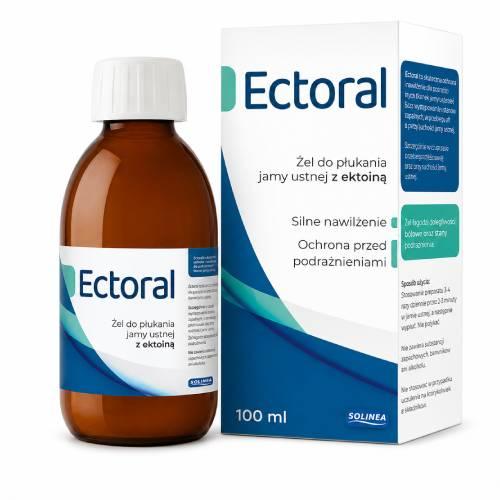 Zdjęcie produktu - Ectoral Żel do płukania jamy ustnej z ektoiną, 200 ml