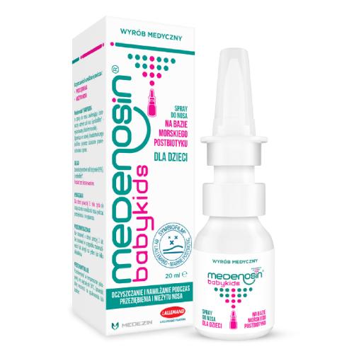 Miniaturka artykułu - Medenosin Baby Kids Spray do nosa dla dzieci, 20ml