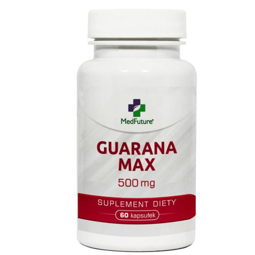 Miniaturka artykułu - MedFuture Guarana MAX, 60 kapsułek