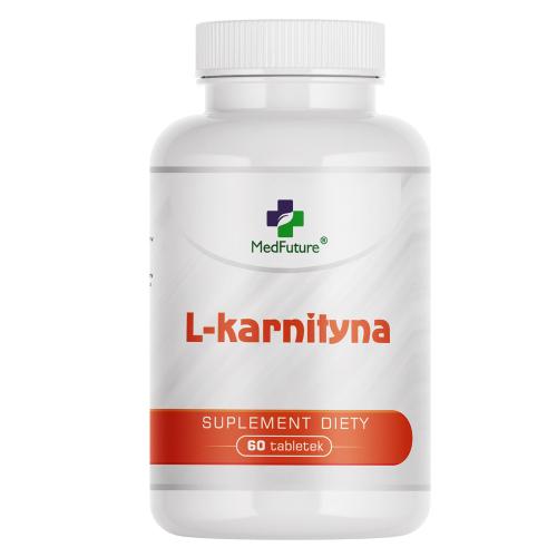 Miniaturka artykułu - MedFuture L-Karnityna 1200 mg, 60 tabl.