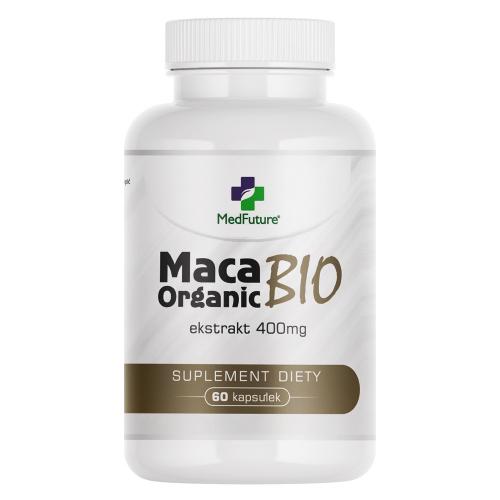 Miniaturka artykułu - MedFuture  Maca Organic, 60 kapsułek