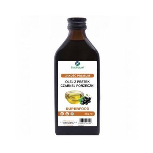 Miniaturka artykułu - MedFuture Olej z pestek Czarnej porzeczki, 250 ml