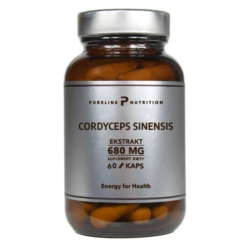 Miniaturka artykułu - Pureline Nutrition Cordyceps Sinensis, 60 kapsułek