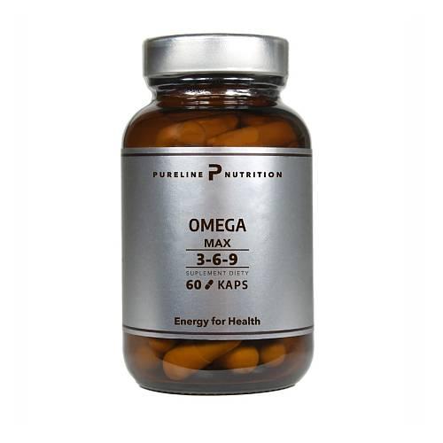 Miniaturka artykułu - Pureline Nutrition Omega 3-6-9, 60 kaps.