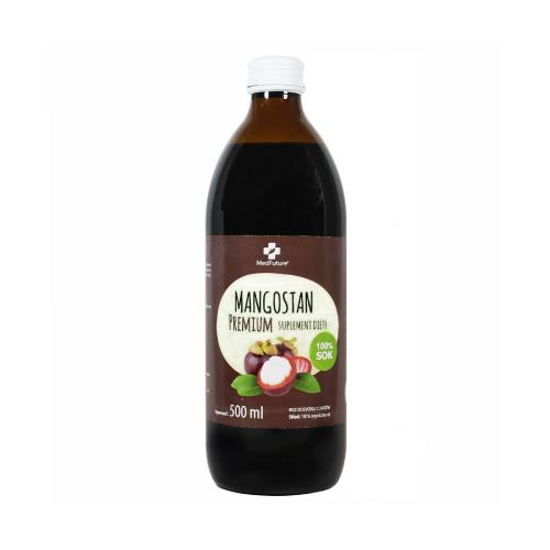 Miniaturka artykułu - MedFuture Sok Mangostan Premium, 500ml