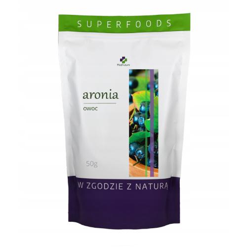 Miniaturka artykułu - MedFuture Super Food Aronia owoc, 50g	