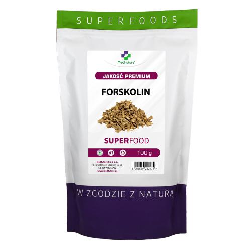 Miniaturka artykułu - MedFuture Super Food Forskolin sproszkowany korzeń, 100g