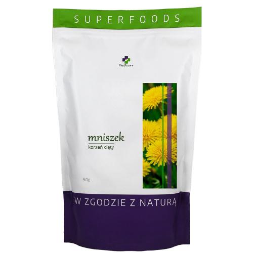 Miniaturka artykułu - MedFuture Super Food Mniszek korzeń cięty, 50g