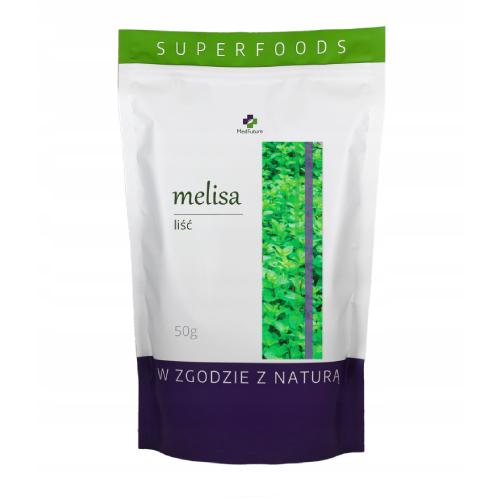 Miniaturka artykułu - MedFuture Super Food Melisa liść, 50g	