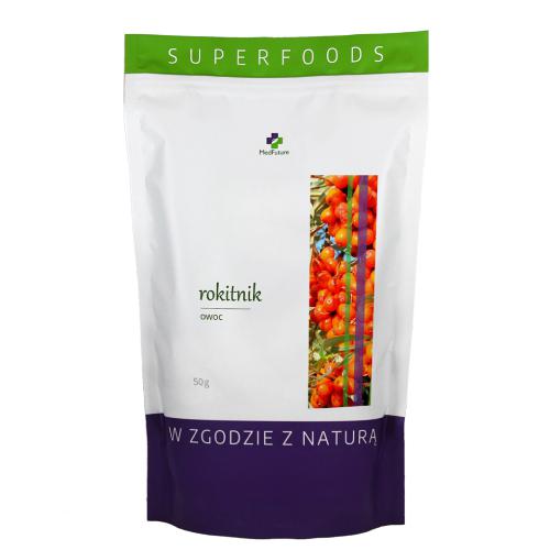 Miniaturka artykułu - MedFuture Super Food Rokitnik owoc, 50g