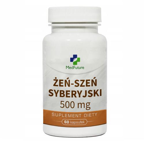 Miniaturka artykułu - MedFuture Żeń-Szeń Syberyjski, 60kaps.