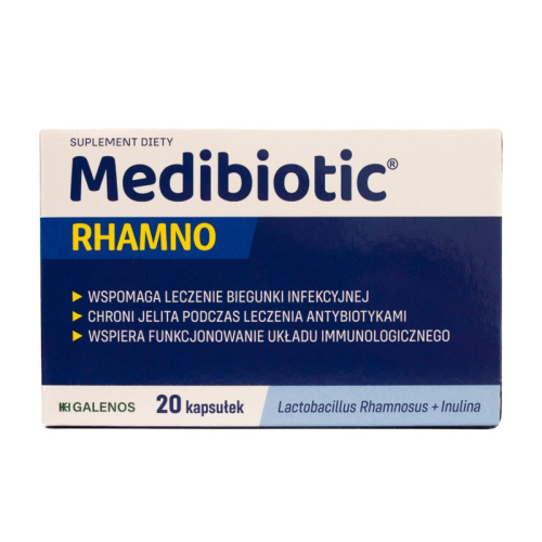 Miniaturka artykułu - Medibiotic Rhamno, 20 kaps.