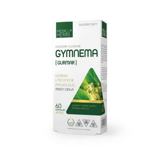 Miniaturka artykułu - Medica Herbs Gymnema (Gurmar), 60 kaps.
