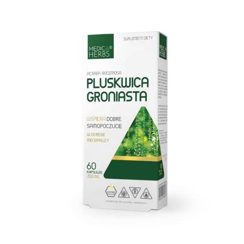 Miniaturka artykułu - Medica Herbs Pluskwica Groniasta, 60 kaps.