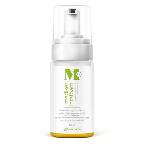 Miniaturka artykułu - MEDIKET ICTAFOAM Łagodna pianka - 100ml