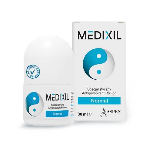 Miniaturka artykułu - Medixil Normal Specjalistyczny antyperspirant roll-on, 30 ml