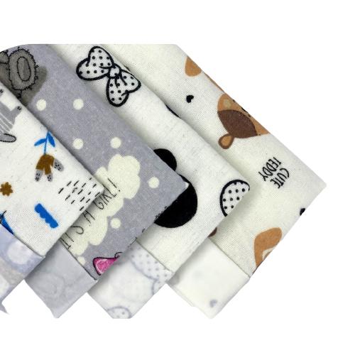 Zdjęcie produktu - EGA KIDS Pieluchoceratka flanelowa 60x50 Mix kolor&oacute;w, 1szt.