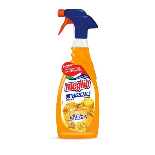 Miniaturka artykułu - Meglio Odtłuszczacz Poczuj Energię, 650 ml