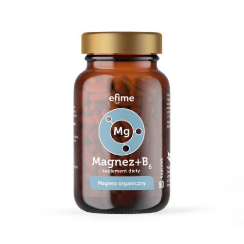 Zdjęcie produktu - EkaMedica Efime Magnez + B6, 90kaps.