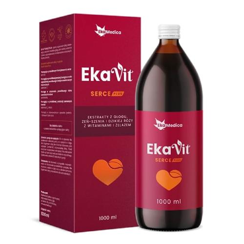 Zdjęcie produktu - EkaMedica Ekavit Serce Plus tonik, 1000ml