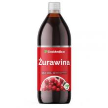 Zdjęcie produktu -  EkaMedica Żurawina Sok, 500 ml