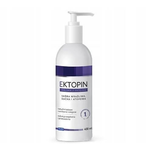 Zdjęcie produktu - EKTOPIN Balsam z ektoiną do sk&oacute;ry wrażliwej, suchej i atopowej, 400ml