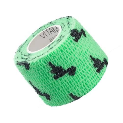 Zdjęcie produktu - VITAMMY Autoband Elastyczny bandaż kohezyjny 5cm x 450cm Dinozaury