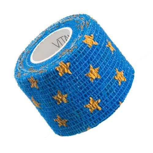 Zdjęcie produktu - VITAMMY Autoband Elastyczny bandaż kohezyjny 5cm x 450cm Gwiazdki