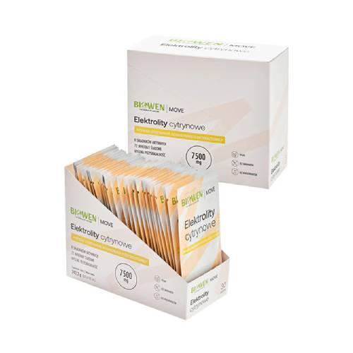 Zdjęcie produktu - Biowen Elektrolity cytrynowe, 30 sasz.