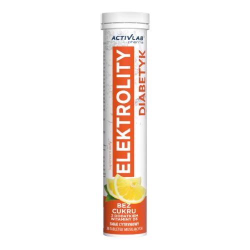 Zdjęcie produktu - ActivLab Pharma Elektrolity Diabetyk, 20 tabl.