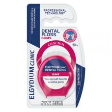 Zdjęcie produktu - Elgydium Clinic Dental Gum Nić dentystyczna do wrażliwych dziąseł, 50 m