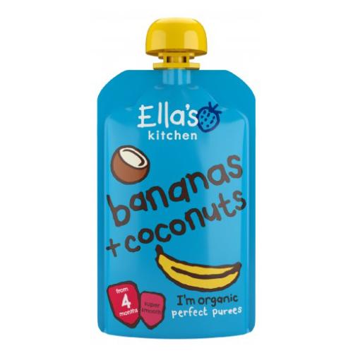 Zdjęcie produktu - Ella's Kitchen BIO Banan i kokos, 120 g