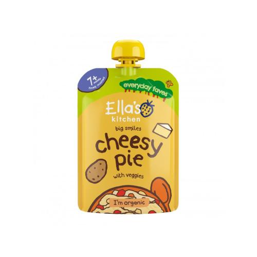 Zdjęcie produktu - Ella's Kitchen BIO Ciasto serowe z warzywami, 130g