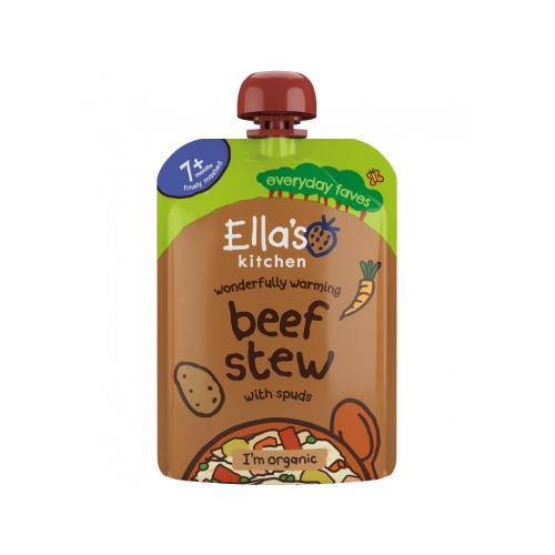 Zdjęcie produktu - Ella's Kitchen BIO Duszona wołowina z ziemniakami, 130g