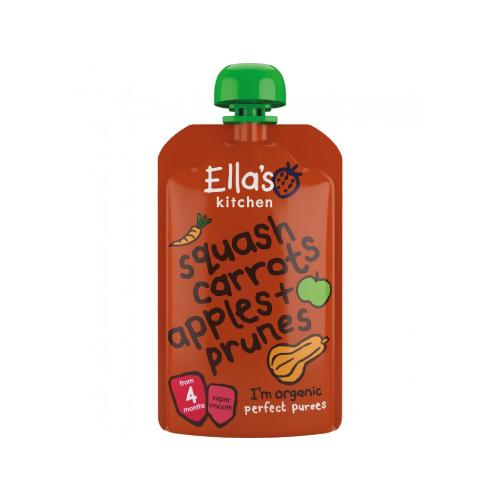 Zdjęcie produktu - Ella's Kitchen BIO Dynia, marchew, jabłko i śliwka, 120g