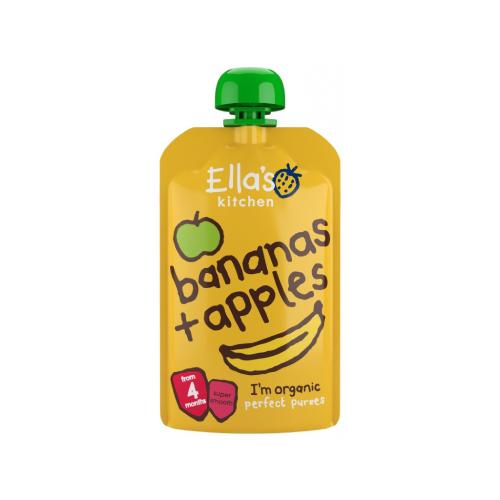 Zdjęcie produktu - Ella's Kitchen BIO Jabłko i banan, 120g
