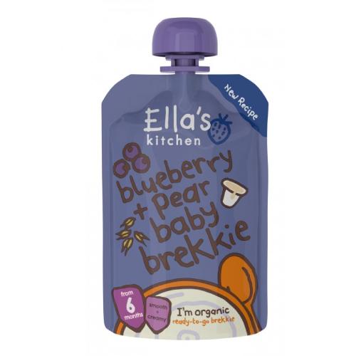 Zdjęcie produktu - Ella's Kitchen BIO Śniadanie Jagoda i gruszka, 100 g