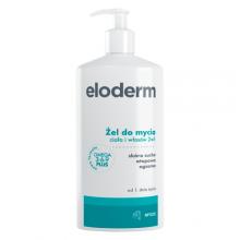 Zdjęcie produktu - ELODERM Żel do mycia ciała i włos&oacute;w 2w1, 400ml