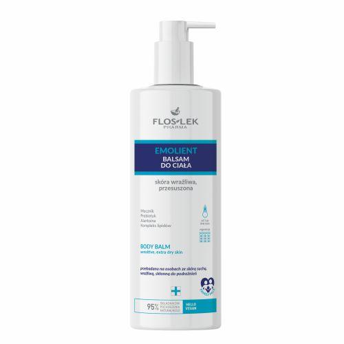 Zdjęcie produktu - FLOS-LEK EMOLIENT Balsam do ciała do sk&oacute;ry wrażliwej i przesuszonej, 400ml