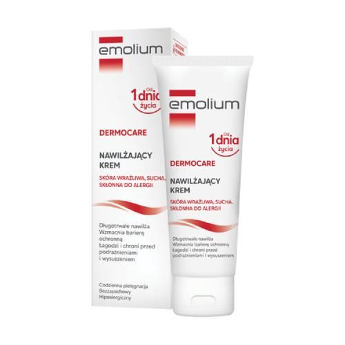 Zdjęcie produktu - Emolium Dermocare Nawilżający krem do sk&oacute;ry suchej i wrażliwej, 75 ml